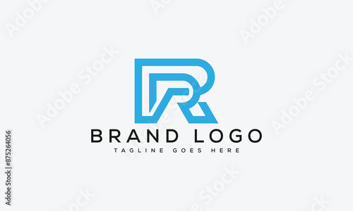 letter RR logo design vector template design for brand.