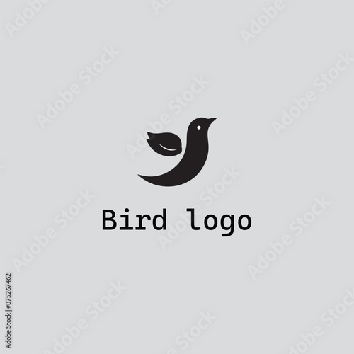 Bird logo design photo