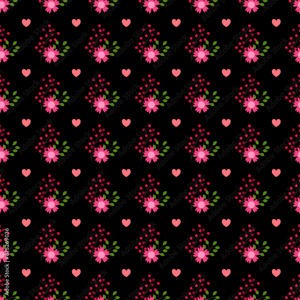 My Funny Valentine Seamless Vector Pattern Design My Funny Valentine Seamless Vector Pattern Design