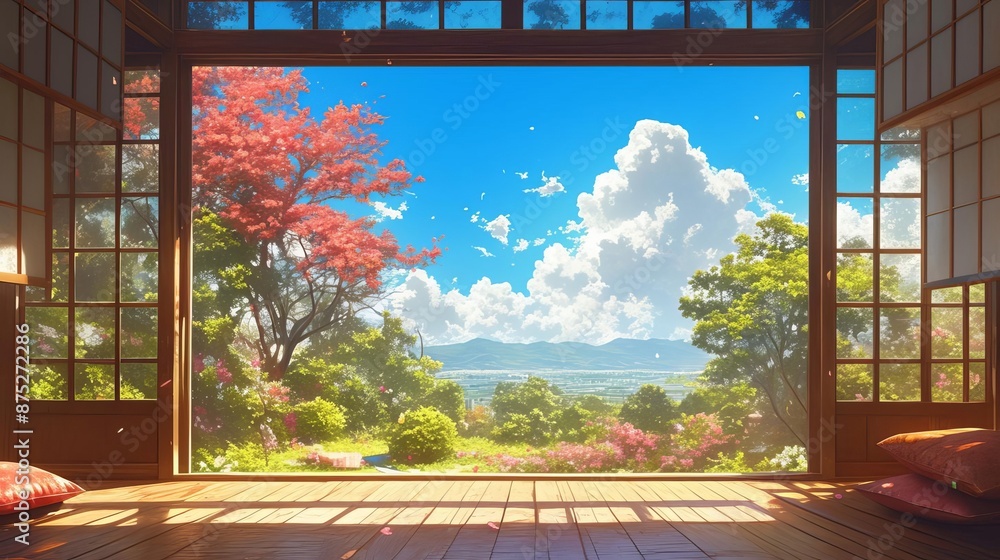 Fototapeta premium Scenery of Japanese summer festivals