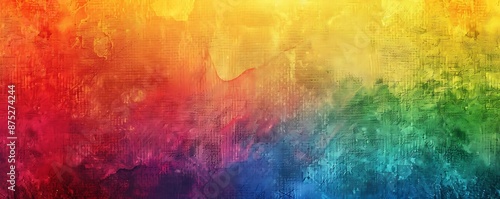 Colorful gradient background with grainy texture, featuring a vibrant rainbow palette.