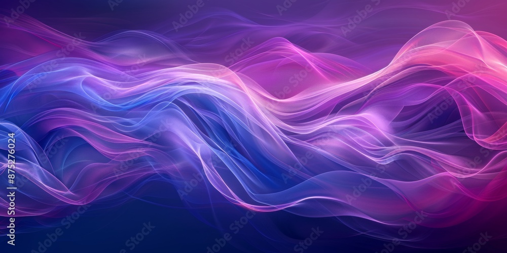 Abstract background with colorful light rays and glowing digital elements Abstract background with colorful light rays and glowing digital elements