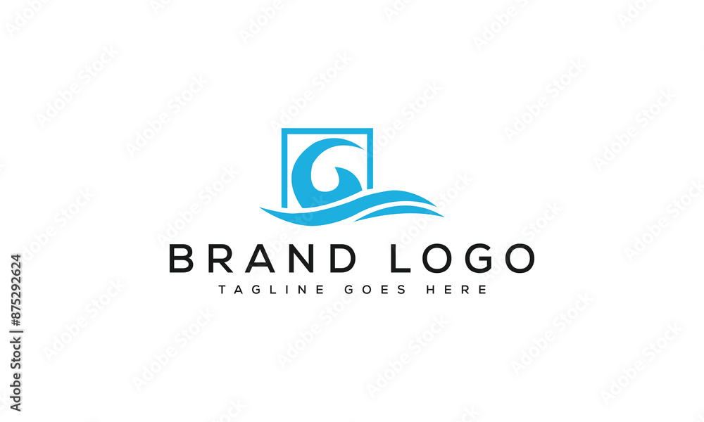 letter G logo design vector template design for brand. letter G logo design vector template design for brand.