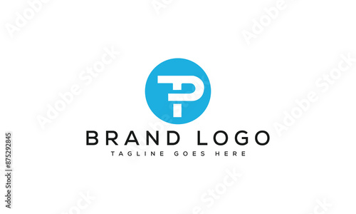 letter TP logo design vector template design for brand.