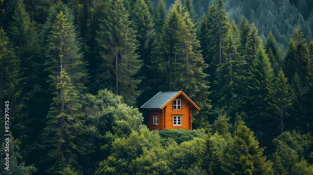Cozy Cabin Nestled in Lush Forest Retreat for Peaceful Getaway Cozy Cabin Nestled in Lush Forest Retreat for Peaceful Getaway
