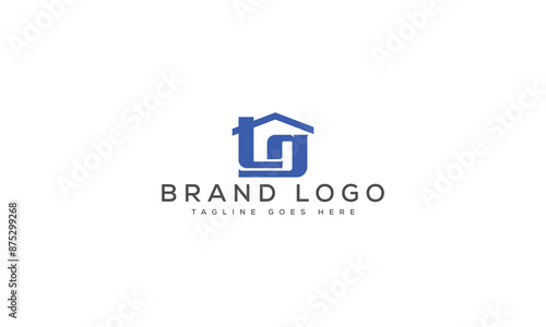 letter TG logo design vector template design for brand.