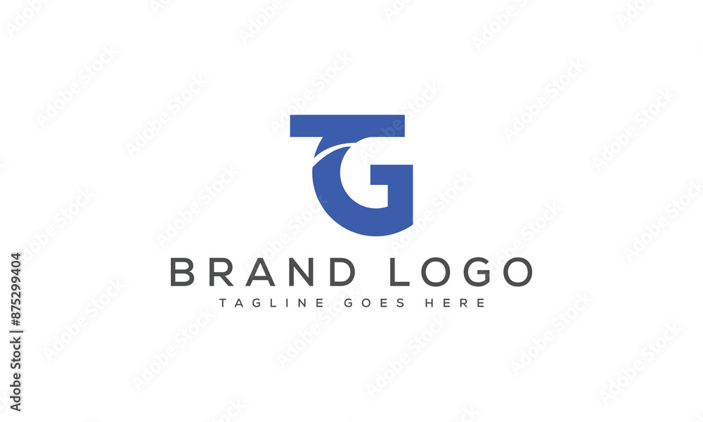 letter TG logo design vector template design for brand. letter TG logo design vector template design for brand.