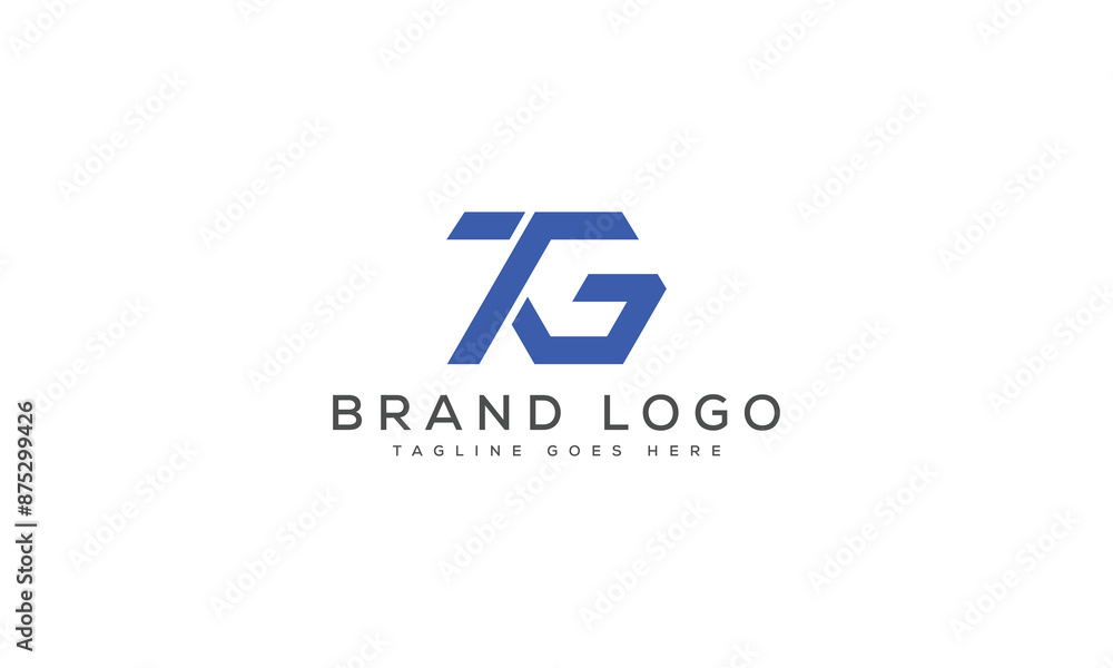letter TG logo design vector template design for brand. letter TG logo design vector template design for brand.