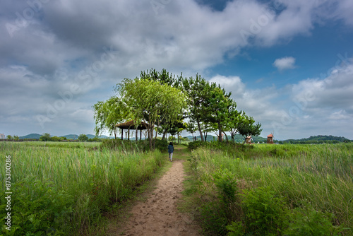 It is a picture of Soraepogu in Incheon, South Korea	