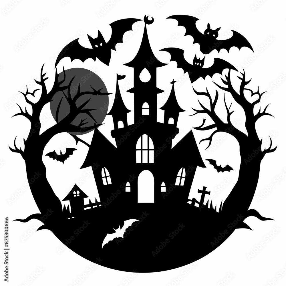 gothic antique halloween black vector silhouette gothic antique halloween black vector silhouette
