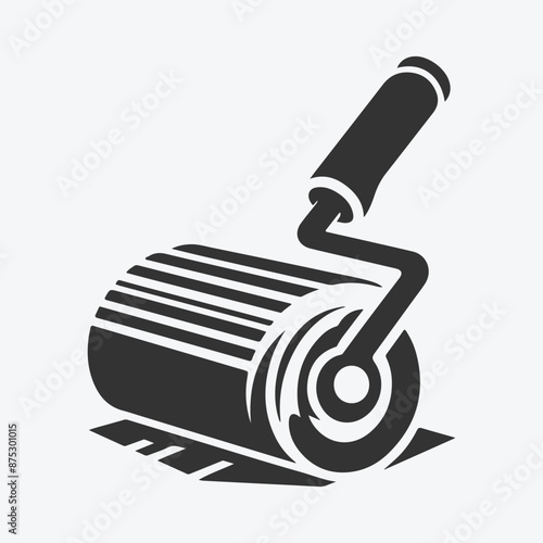 Majestic Roller Silhouette, Capturing the Grace of Nature's Acrobat