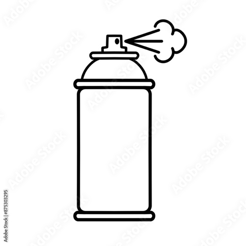 spray icon. Vector concept illustration for design.