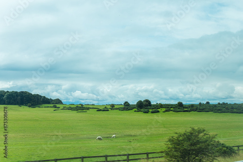 Dublin, Ireland - Scenery on the road