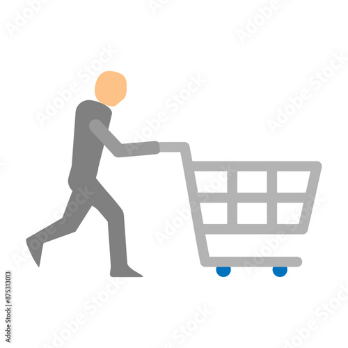 Customer Vector Flat Icon Design