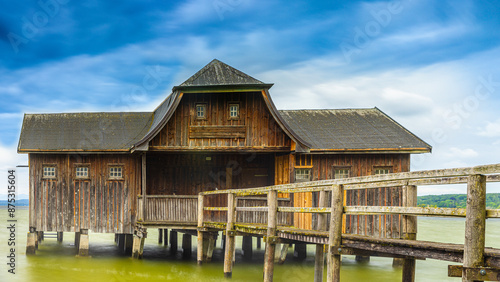 Ein Bootshaus am Ammersee