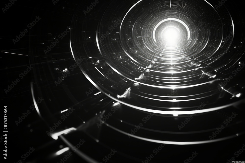 Fototapeta premium Neon Lights Material Structure Background - Generative AI