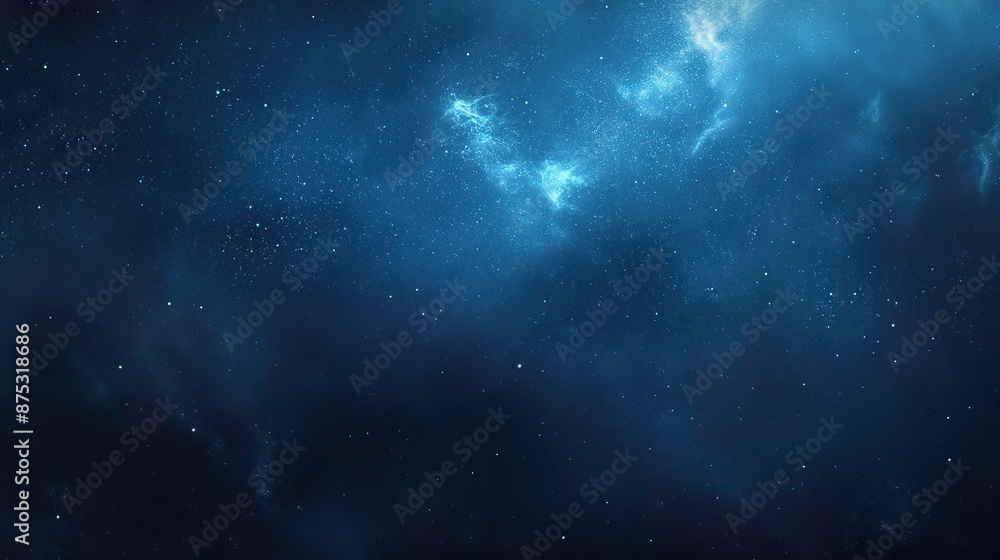 abstract blue universe nebula clouds in space, with starry night cosmos galactic sky. wallpaper background abstract blue universe nebula clouds in space, with starry night cosmos galactic sky. wallpaper background