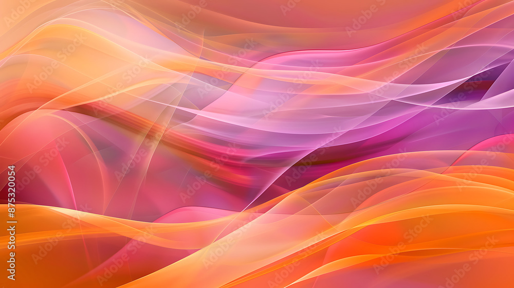 Warm Pastel Waves Warm Pastel Waves