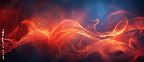 Abstract Smoke Material Structure Background - Generative AI