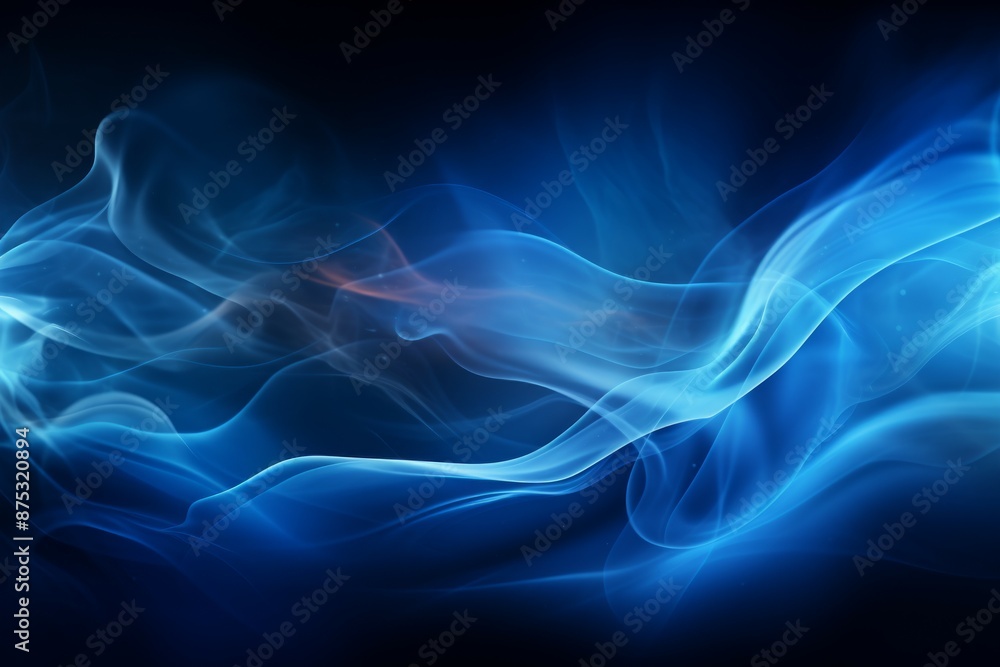 Fototapeta premium Abstract Smoke Material Structure Background - Generative AI