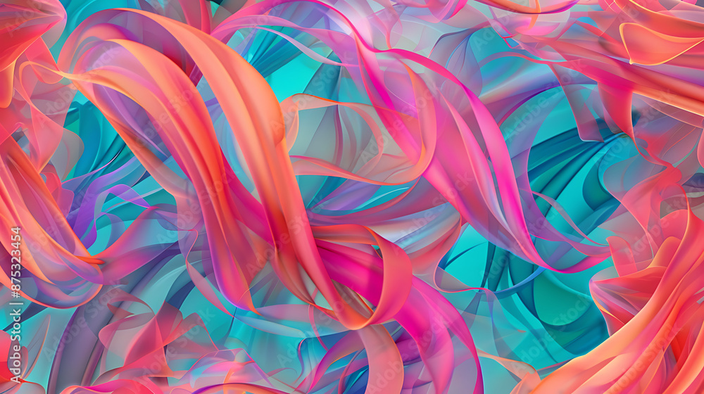 Vibrant Ribbon Dance Vibrant Ribbon Dance
