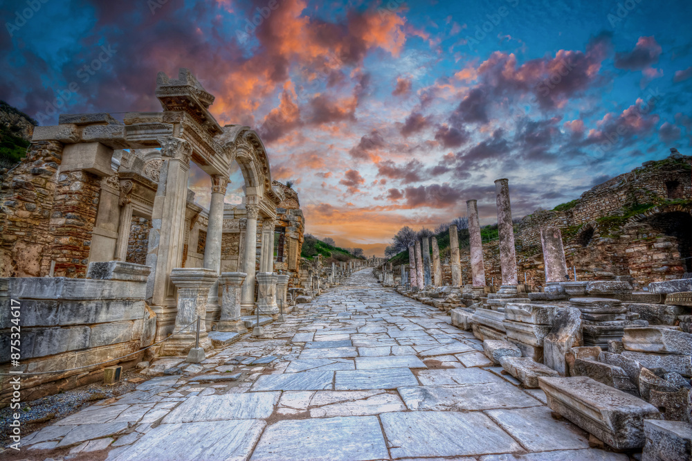 Fototapeta premium Ephesus Ancient City in Turkey