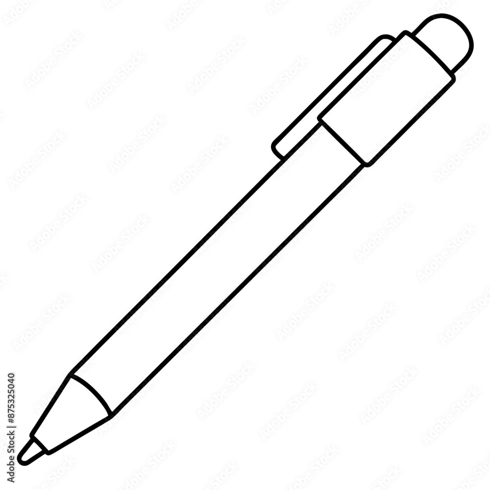 pen outline coloring book page line art illustration digital drawing pen outline coloring book page line art illustration digital drawing