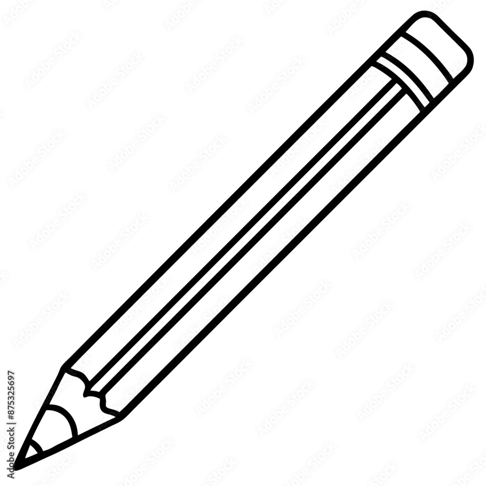 pencil outline coloring book page line art illustration digital drawing pencil outline coloring book page line art illustration digital drawing