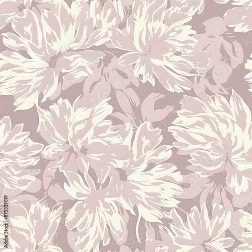 Elegant Indian Chintz Inspired Floral Design