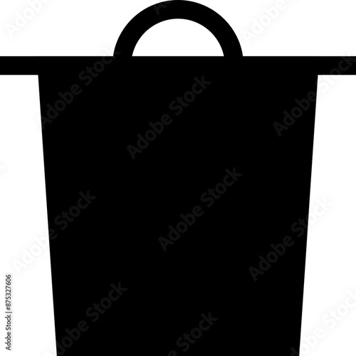 Icon about trash bin
