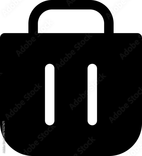 Icon about trash bin
