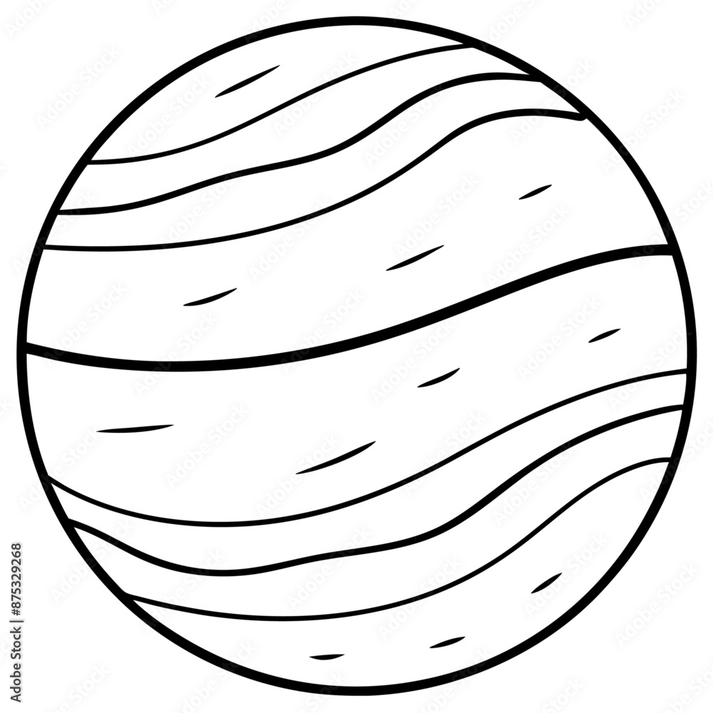 planet outline coloring book page line art illustration digital drawing planet outline coloring book page line art illustration digital drawing