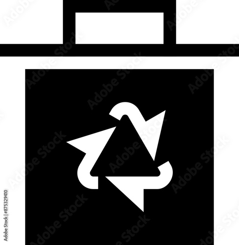recycle trash bin Icon
