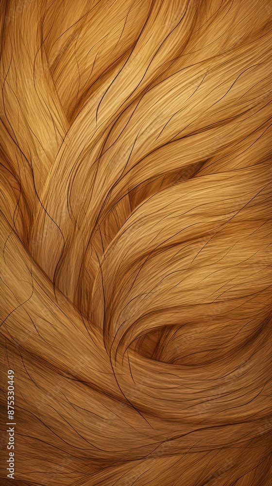 Obraz premium Jute Material Structure Background - Generative AI