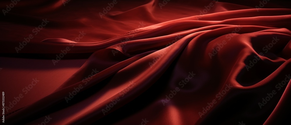 Obraz premium Velvet Crush Material Structure Background - Generative AI