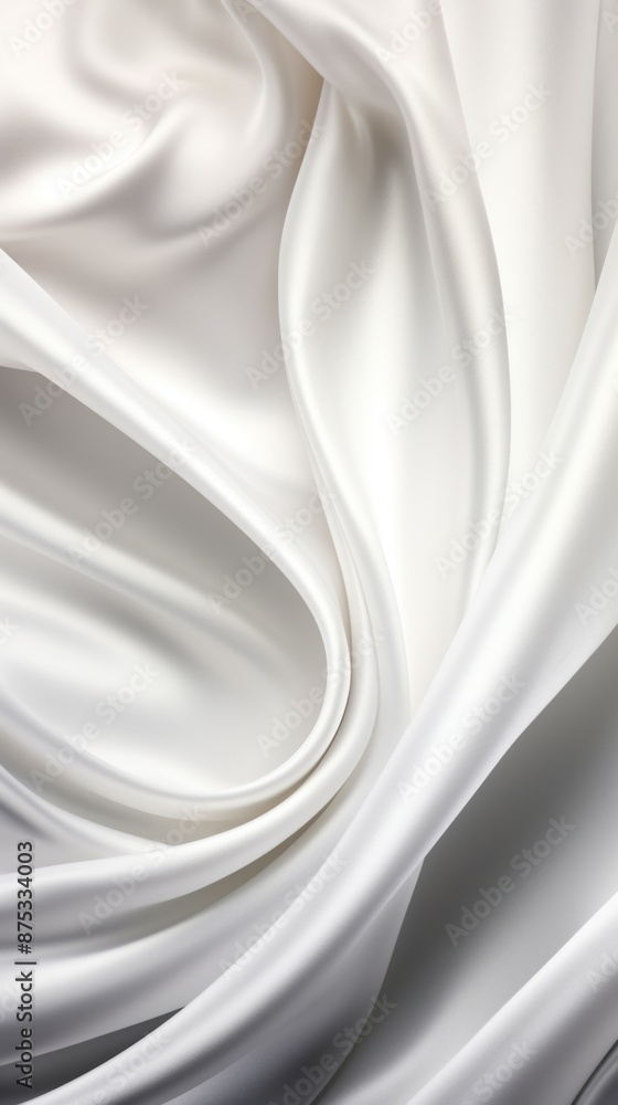 Fototapeta premium Satin Material Structure Background - Generative AI