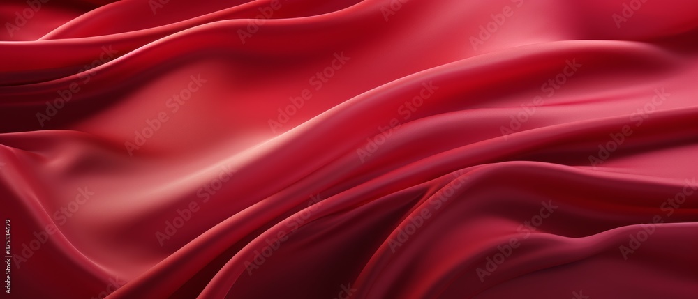 Satin Material Structure Background - Generative AI