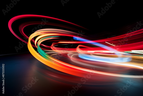Abstract blurry background colorful speed sport motion blur wallpaper