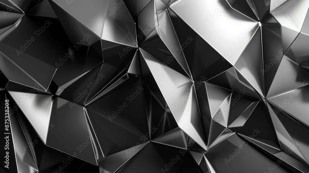 Abstract Black Geometric Pattern Abstract Black Geometric Pattern