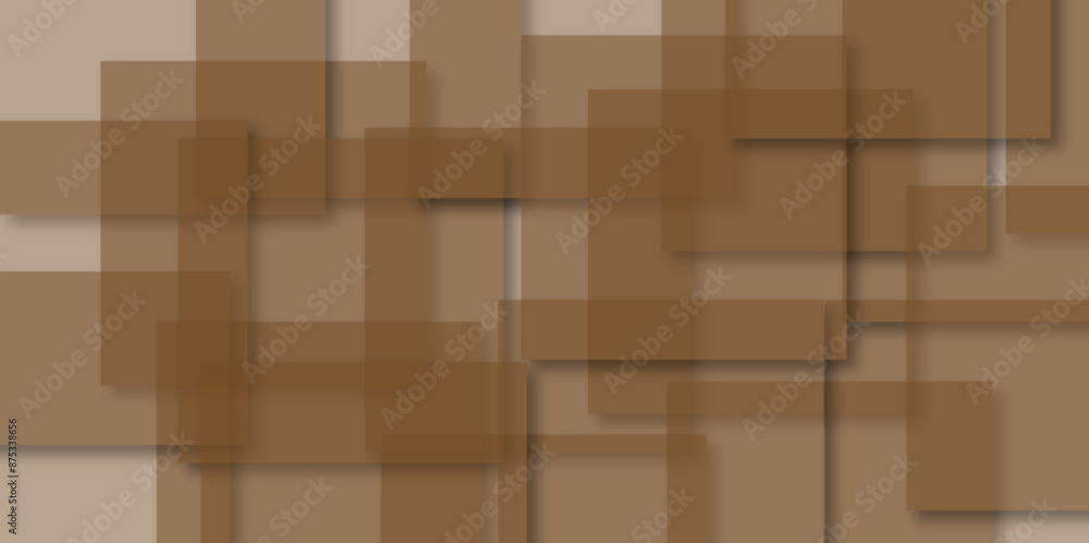 Seamless modern white and brown color technology concept geometric line vector background. Brown transparent material in triangle. Architecture concept business gallery. Banner art blank pattern. Seamless modern white and brown color technology concept geometric line vector background. Brown transparent material in triangle. Architecture concept business gallery. Banner art blank pattern.