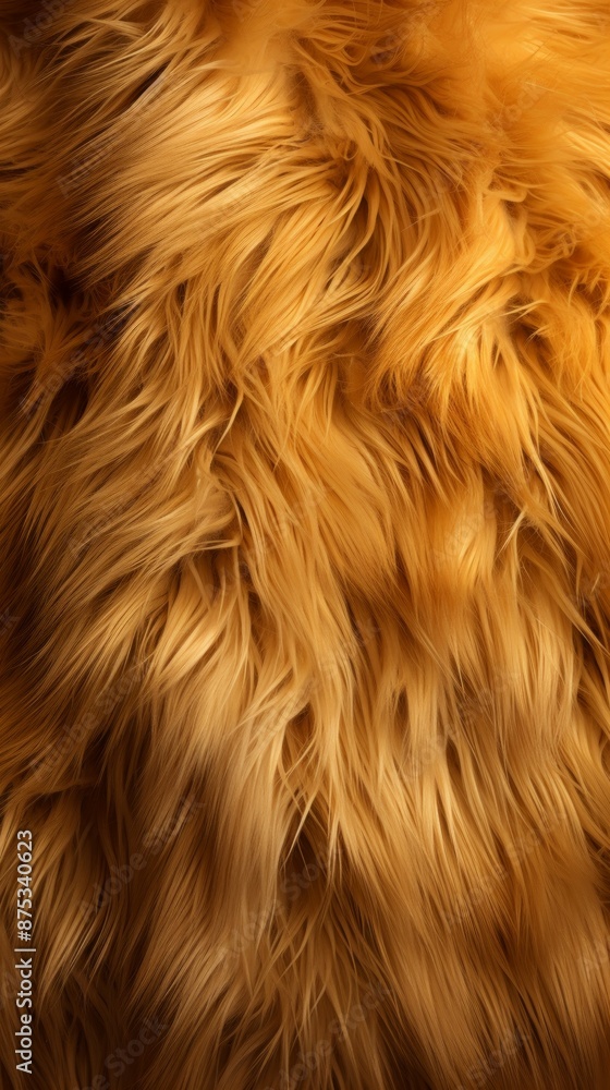 Fur Material Structure Background - Generative AI Fur Material Structure Background - Generative AI