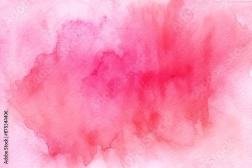 Abstract pink painted Watercolor Background generative ai
