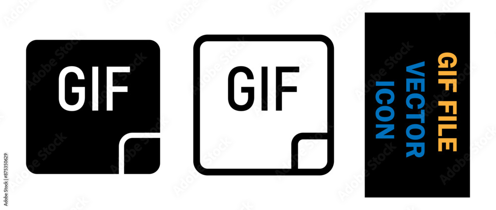 gif File format icon,Document format file icon gif File format icon,Document format file icon