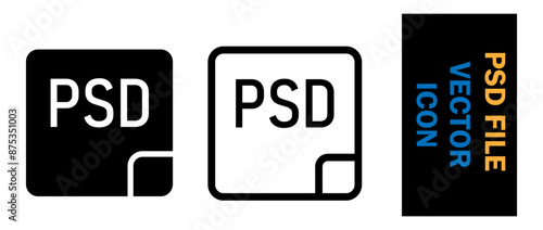 psd File format icon,Document format file icon