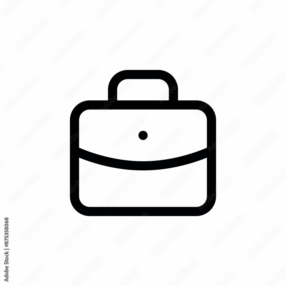 brief case suit bag icon brief case suit bag icon
