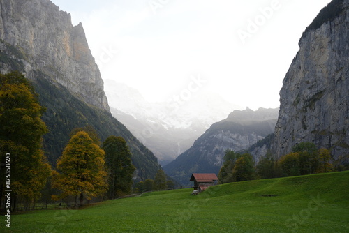 swiss mountain landscape