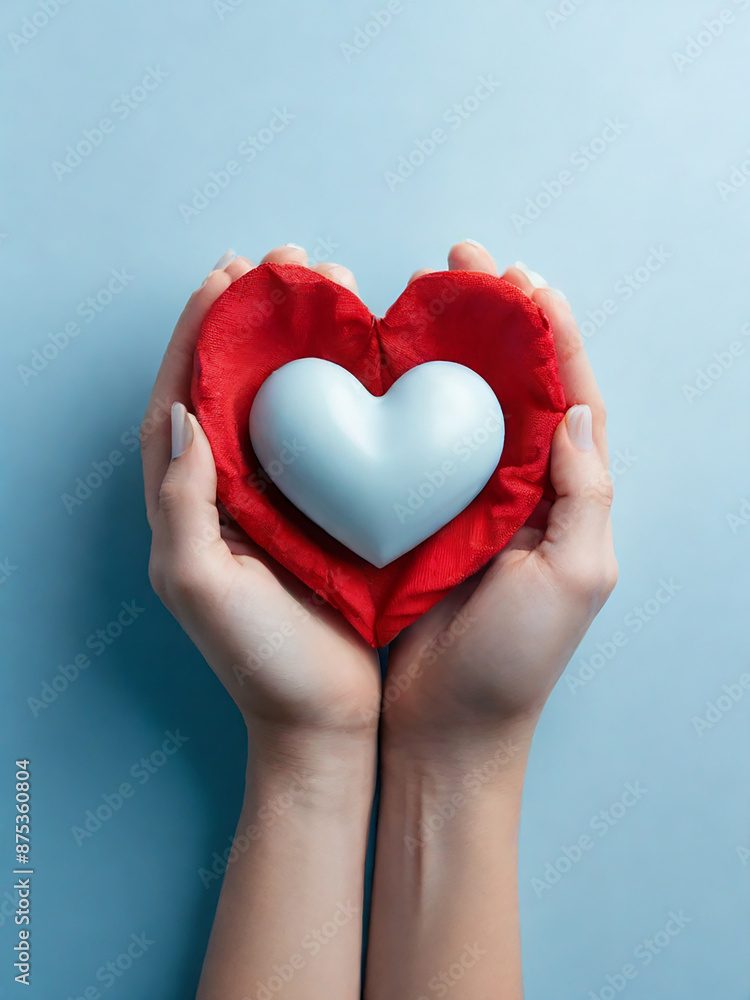 Obraz premium Broken heart concept