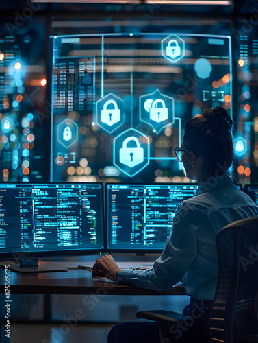 Protección digital Evaluación de las tendencias de los datos de ciberseguridad y mitigación de los riesgos