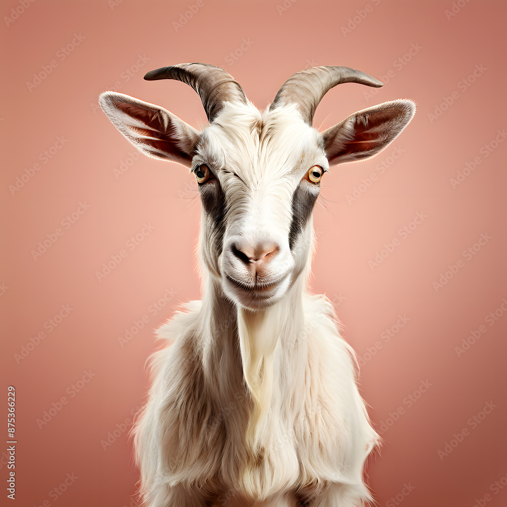 portrait of a goat portrait of a goat