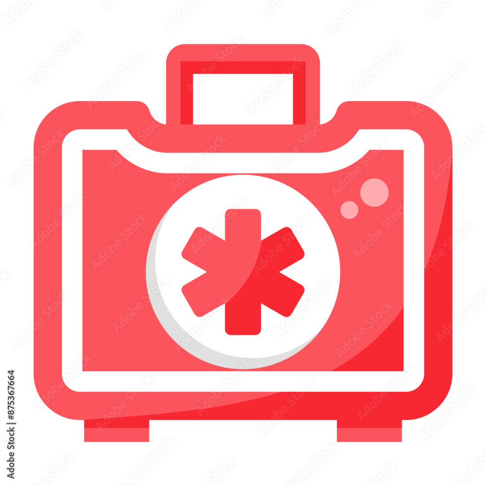 Fototapeta premium First Aid Kit Icon